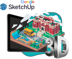 Google SketchUp - Школа программирования для детей, компьютерные курсы для школьников, начинающих и подростков - KIBERone г. Кемерово