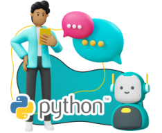 Умный чат-бот на Python - Школа программирования для детей, компьютерные курсы для школьников, начинающих и подростков - KIBERone г. Кемерово