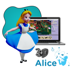 Alice 3d - КИБЕРшкола программирования для детей, компьютерные курсы для школьников, начинающих и подростков - KIBERone г. Кемерово