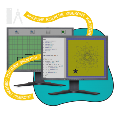 Исполнители чертежник и черепашка - КИБЕРшкола программирования для детей, компьютерные курсы для школьников, начинающих и подростков - KIBERone г. Кемерово