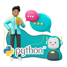 Умный чат-бот на Python на Telegram - КИБЕРшкола программирования для детей, компьютерные курсы для школьников, начинающих и подростков - KIBERone г. Кемерово