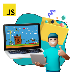 Программирование на JavaScript. Учимся создавать игры! - КИБЕРшкола программирования для детей, компьютерные курсы для школьников, начинающих и подростков - KIBERone г. Кемерово