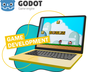 Godot.  Основа создания легендарных игр - КИБЕРшкола программирования для детей, компьютерные курсы для школьников, начинающих и подростков - KIBERone г. Кемерово