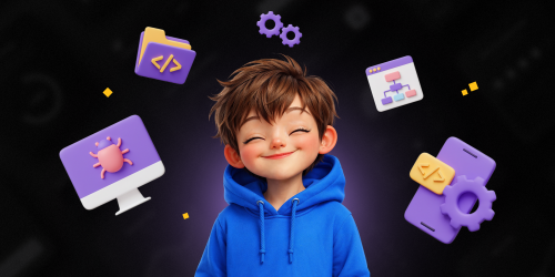 Идеальный сайт с нуля: код, дизайн и AI-помощник - КИБЕРшкола программирования для детей, компьютерные курсы для школьников, начинающих и подростков - KIBERone г. Кемерово