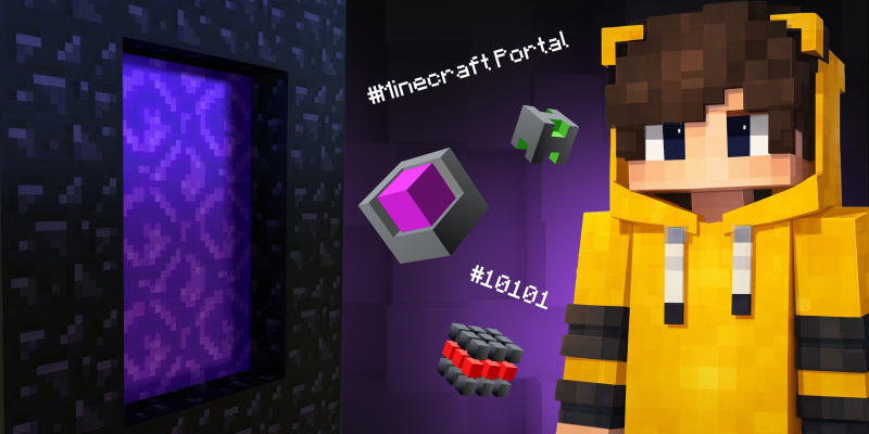 Архитекторы Реальности. Программируем Портал в Minecraft - КИБЕРшкола программирования для детей, компьютерные курсы для школьников, начинающих и подростков - KIBERone г. Кемерово